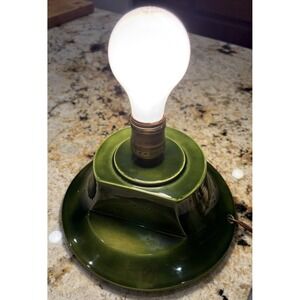 Vintage Ceramic Green Arnels Christmas Tree BASE‎ ONLY  Fits Large Tree
